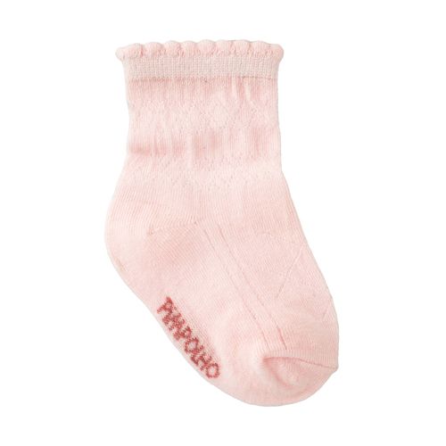 Meia com textura toque fino 16-20 feminino Pimpolho