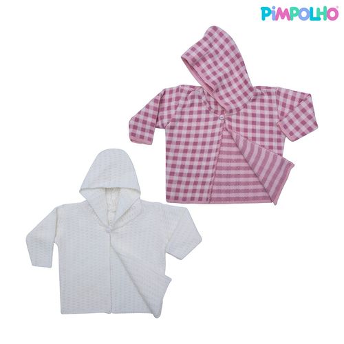 Casaco com capuz RN feminino Pimpolho