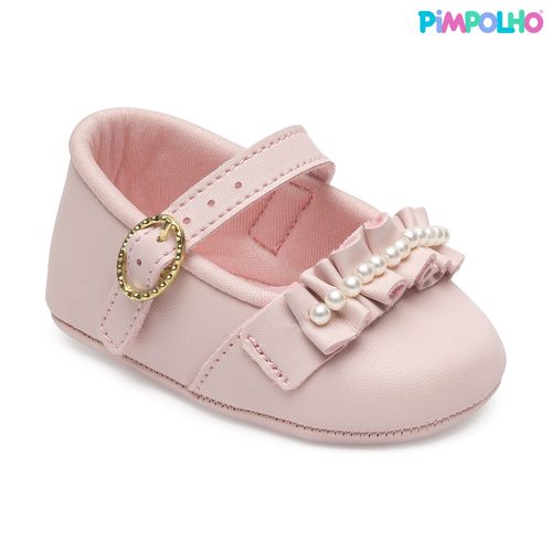 sapatilha festa infantil pimpolho rosa