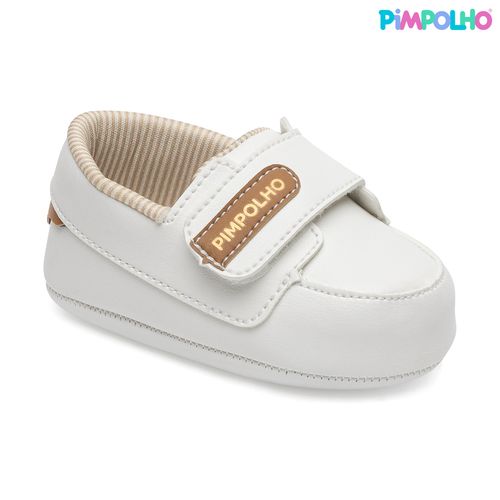 Sapato batizado infantil Pimpolho branco