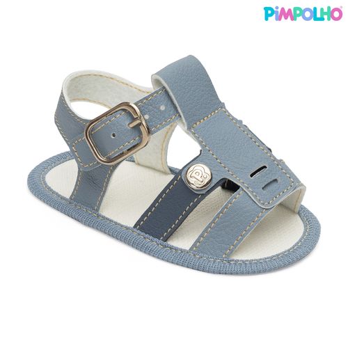 Sandália infantil aventura Pimpolho azul
