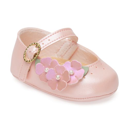 sapatilha flora infantil pimpolho rosa