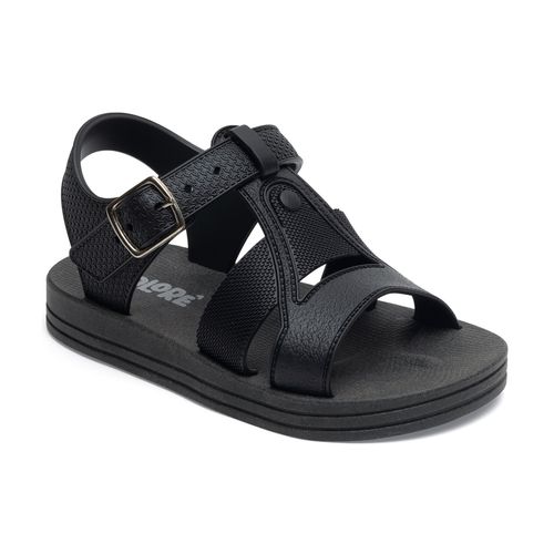 Sandália infantil aventura preto