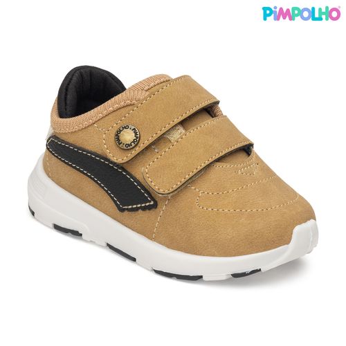 Tênis sport jogging pimpolho marrom