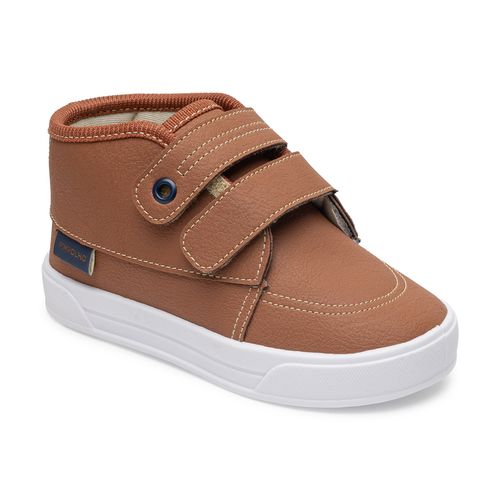 Tênis street urban kids pimpolho marrom
