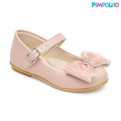 Sapatilha festa infantil Pimpolho fase 3 nude
