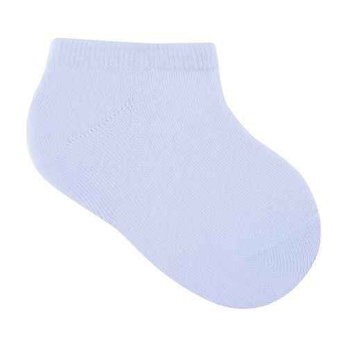 Kit meia lisa 3 prs/tag invisível 26-30 branca unissex Pimpolho