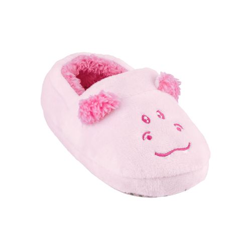 Pantufa kids rosa hipopótamo feminino Pimpolho