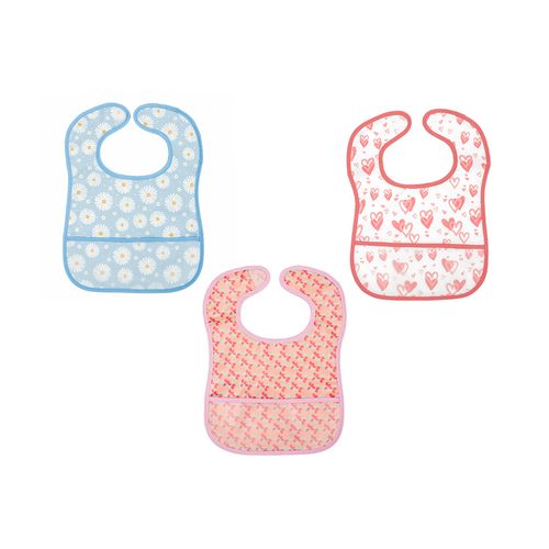 Babador impermeável feminino Pimpolho