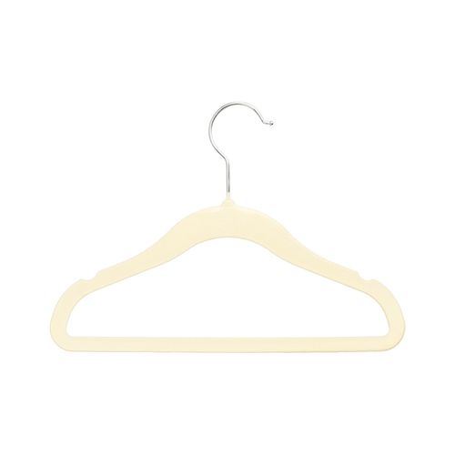 Cabide de veludo infantil kit C/5 peças Tam: 30 x 21 x 1 unissex Pimpolho