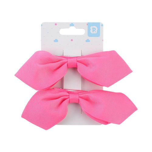 Laço de cabelo infantil duplo liso feminino Pimpolho