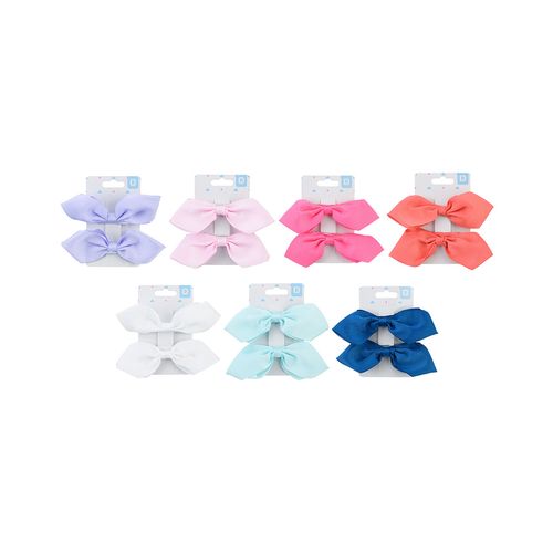 Laço de cabelo infantil duplo liso feminino Pimpolho