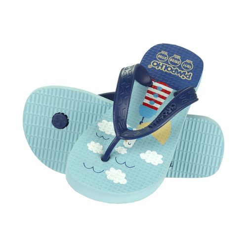Sand praiana kids Azul/Farol masc Pimpolho