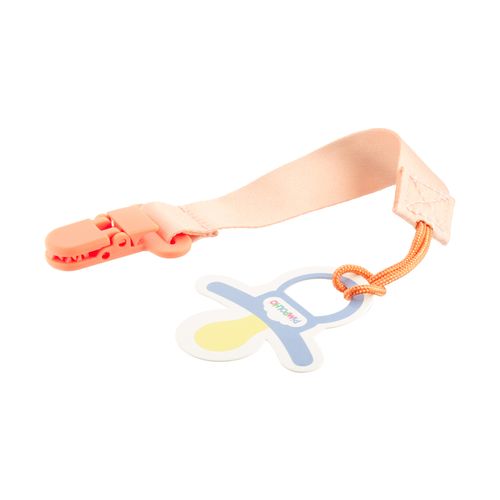 Prendedor de chupeta liso 14CM unissex Pimpolho