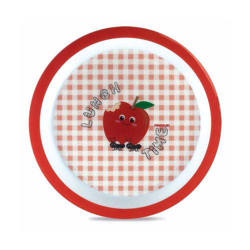 Prato raso individual feminino Pimpolho