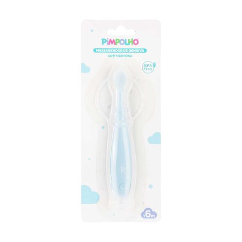 Massageador de gengiva silicone com ventosa masculino Pimpolho