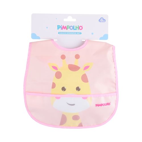 Babador impermeável soft feminino Pimpolho