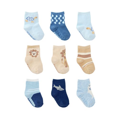 Kit meia colorida C/3 pares tag 16-20  antiderrapante masculino Pimpolho