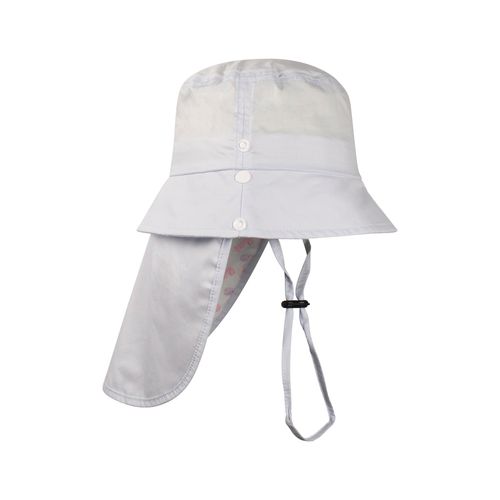 Chapéu c/proteção de pescoço e tecido UV tam 52 03-04 anos feminino Pimpolho