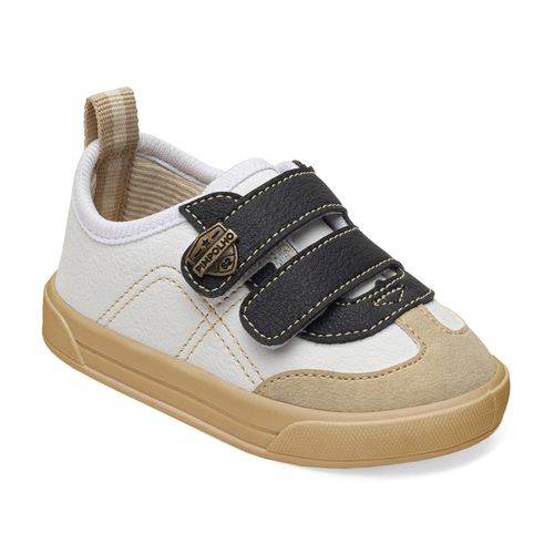 Tênis street urban pimpolho branco/preto