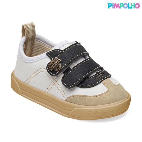 Tênis street urban pimpolho branco/preto
