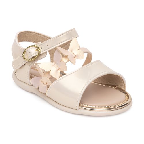 Sandália infantil encanto Pimpolho off white
