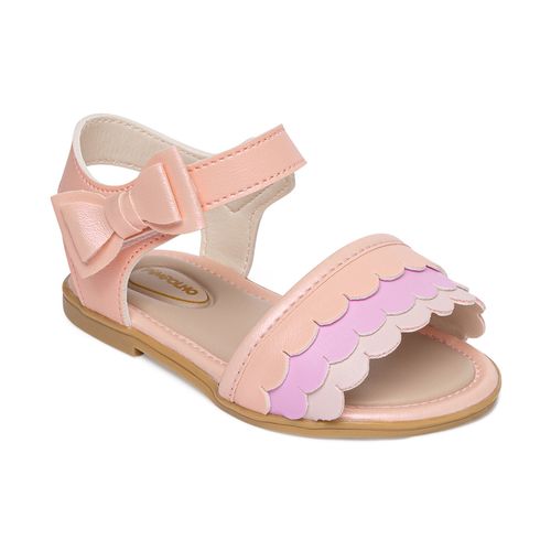 Sandália infantil arco iris Pimpolho salmão