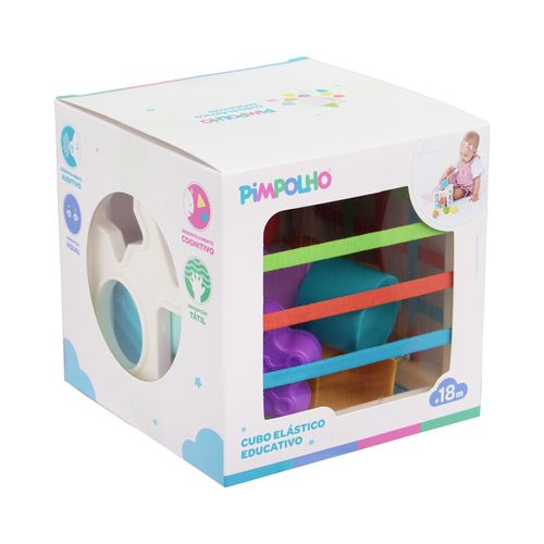 Cubo elástico educativo unissex Pimpolho