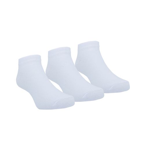 Kit meia lisa 3 prs/tag  cano baixo 26-30 branca unissex Pimpolho