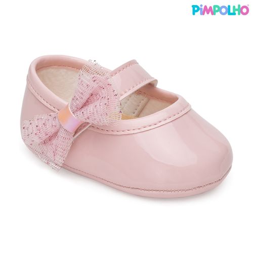 sapatilha festa infantil pimpolho rosa