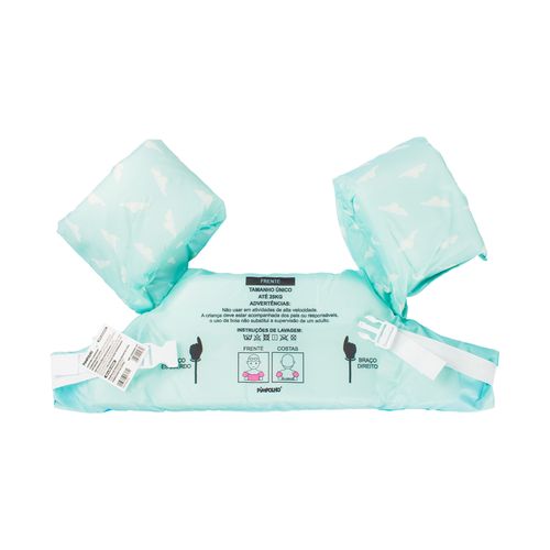 Boia infantil estampada hipopótamo masculino Pimpolho