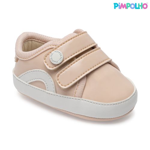 TÃªnis mini urban infantil Pimpolho nude