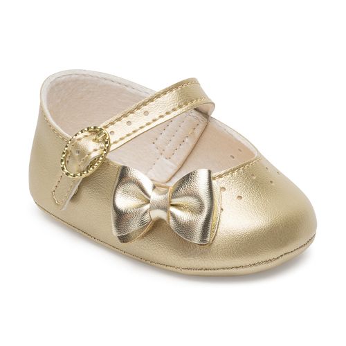 sapatilha boneca infantil pimpolho dourada