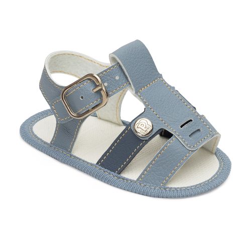 SandÃ¡lia infantil aventura Pimpolho azul