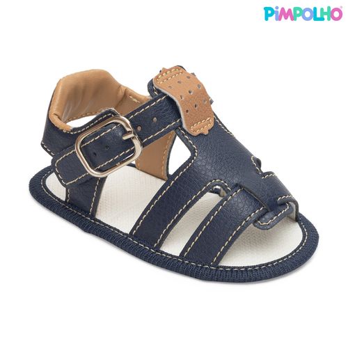 SandÃ¡lia infantil casual Pimpolho marinho