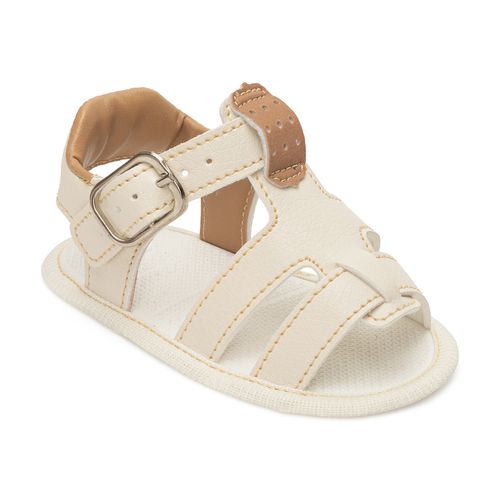 SandÃ¡lia infantil casual Pimpolho off white
