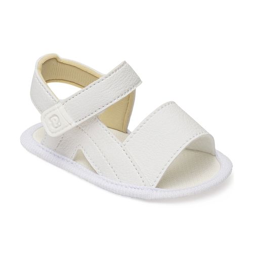 SandÃ¡lia infantil batizado Pimpolho branca