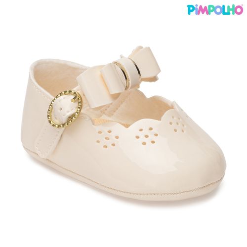 sapatilha filÃ³ infantil pimpolho bege