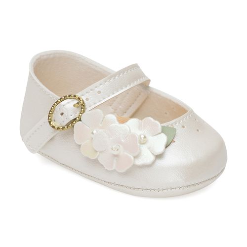 sapatilha batizado infantil pimpolho branca