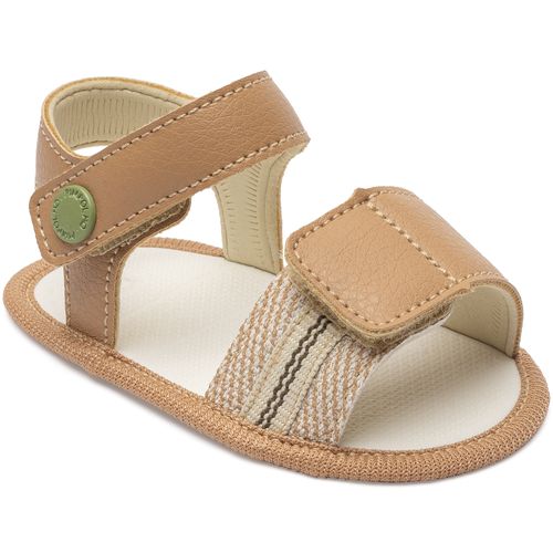 Sandália infantil mini brisa Pimpolho  bege