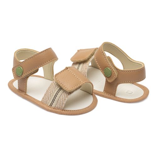 Sandália infantil mini brisa Pimpolho  bege