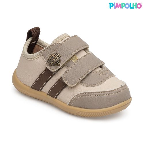 Sapato casual infantil pimpolho bege