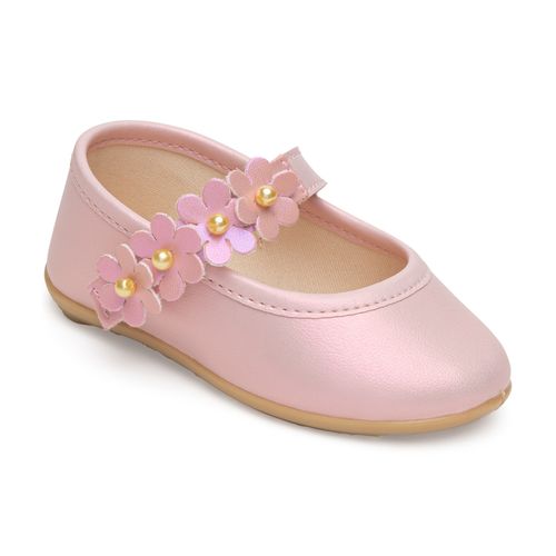 Sapatilha flora infantil pimpolho rosa