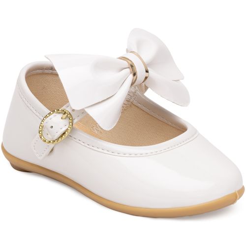 Sapatilha batizado infantil pimpolho branca