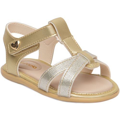 SandÃ¡lia infantil glam Pimpolho dourado
