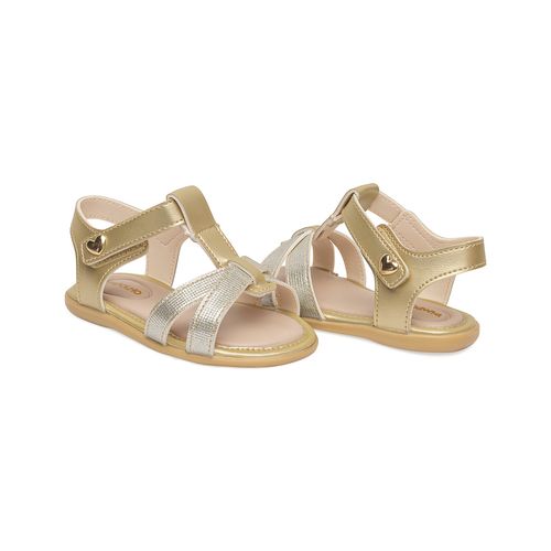 SandÃ¡lia infantil glam Pimpolho dourado