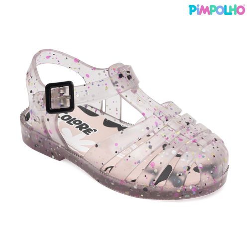 SandÃ¡lia infantil pimpolho lilas