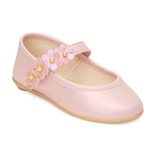 Sapatilha flora infantil Pimpolho rosa
