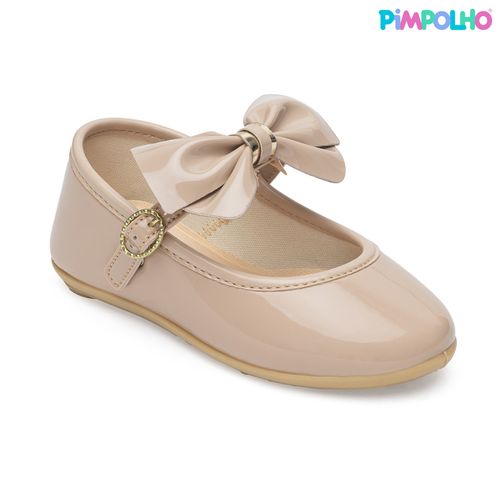 Sapatilha filÃ³ infantil Pimpolho bege