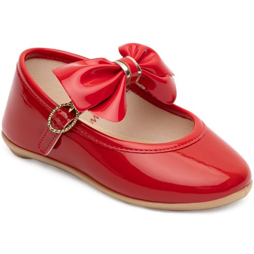 Sapatilha filÃ³ infantil Pimpolho vermelha